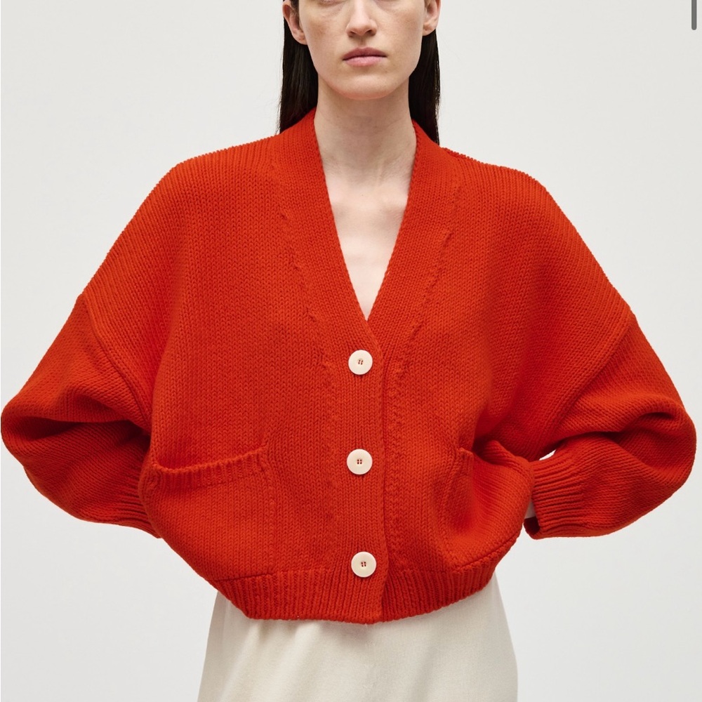 Babaa no 22 Cardigan Summer Flame